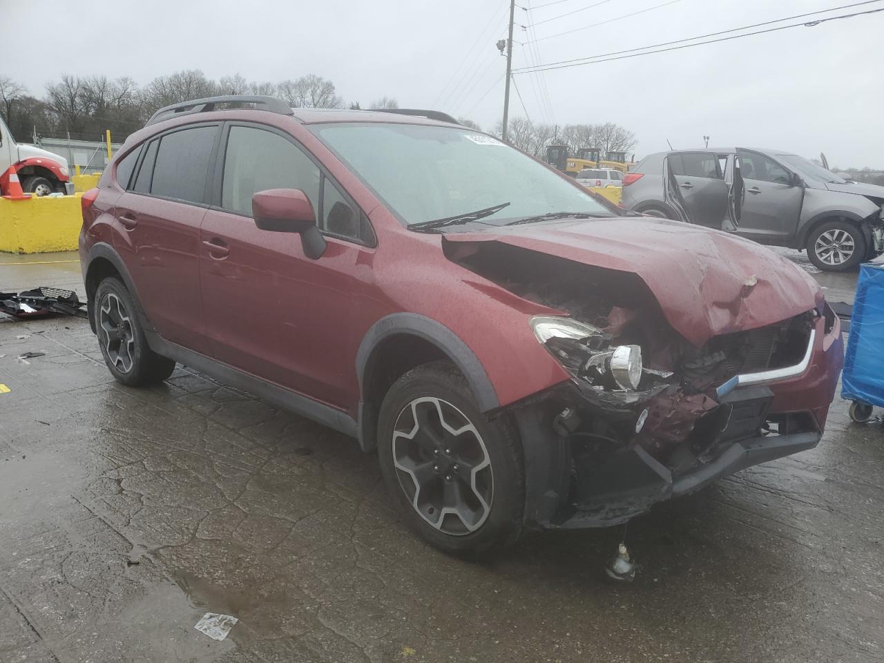 2013 Subaru XV VIN JF2GPAVC1D2896114 Copart auction photo, front end / minor dent/scratches damage thumbnail 4