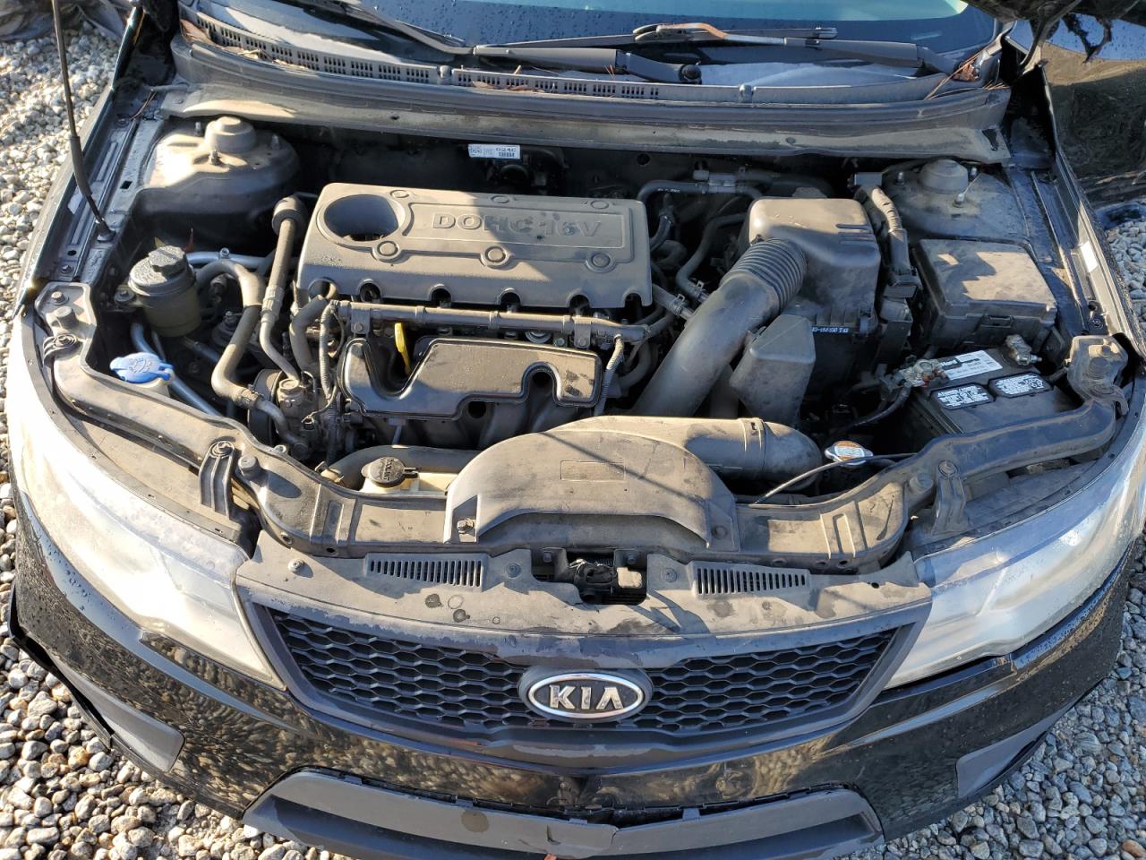 2012 KIA Forte VIN KNAFU6A2XC5605486 Copart auction photo, side damage thumbnail 13