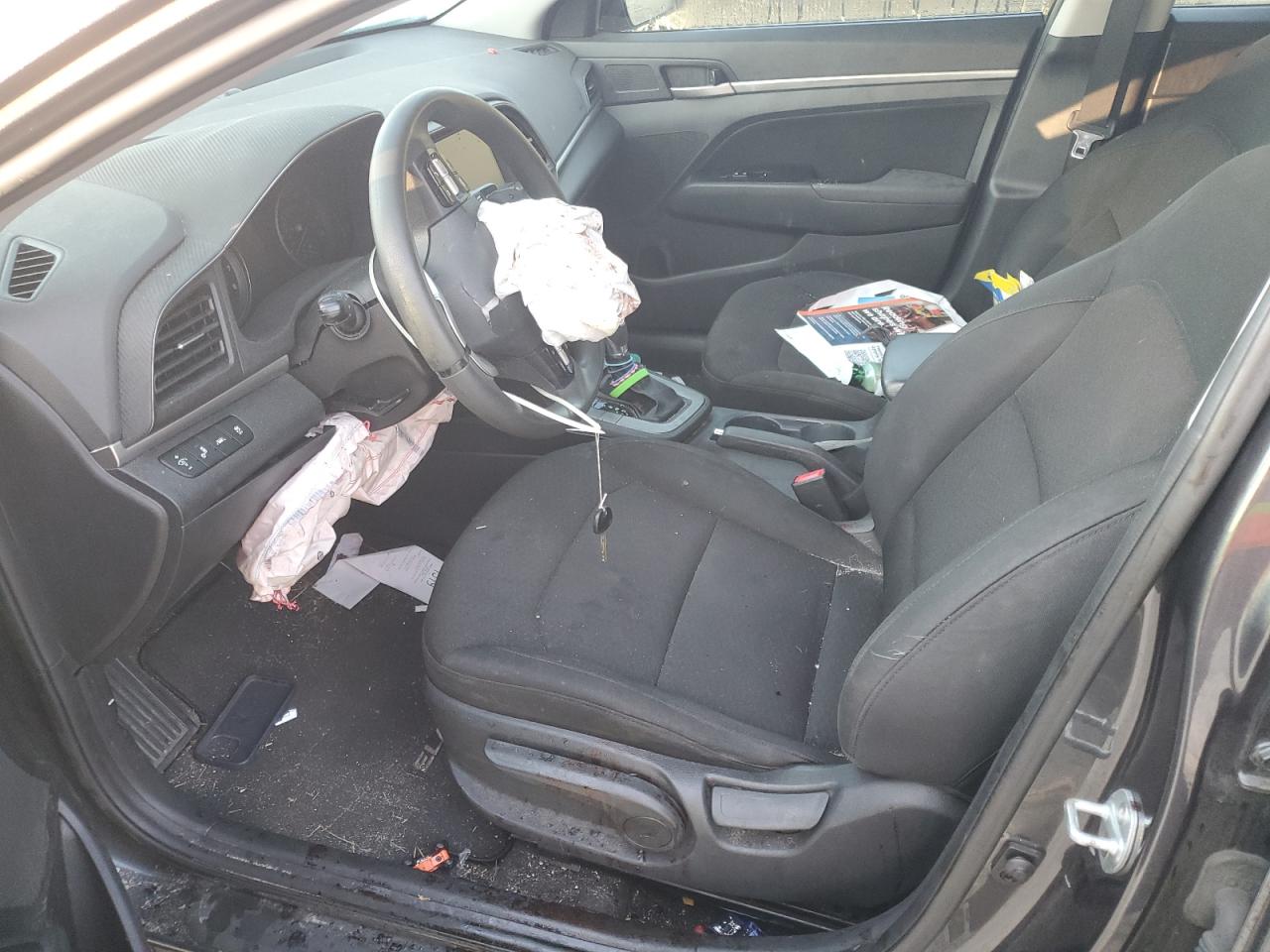 2020 Hyundai Elantra VIN 5NPD84LF4LH579471 Copart auction photo, front end / side damage thumbnail 7