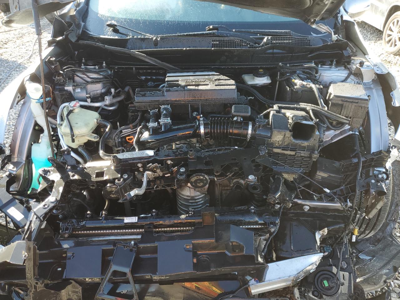 2017 Honda CR-V VIN 5J6RW2H85HL001046 Copart auction photo, front end / side damage thumbnail 11