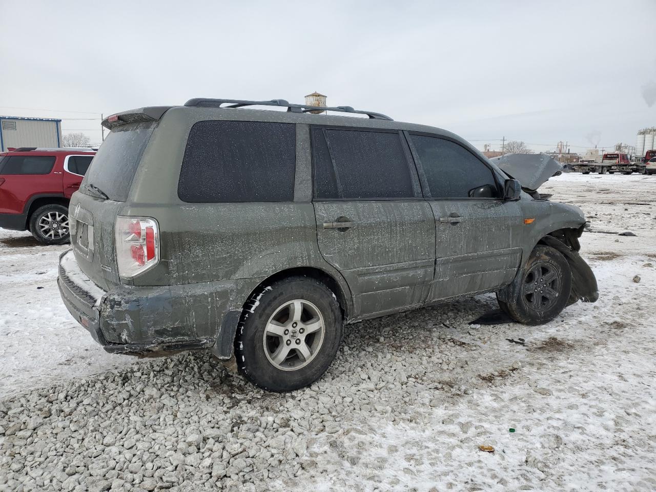 2006 Honda Pilot VIN 5FNYF18696B021388 Copart auction photo, front end damage thumbnail 3