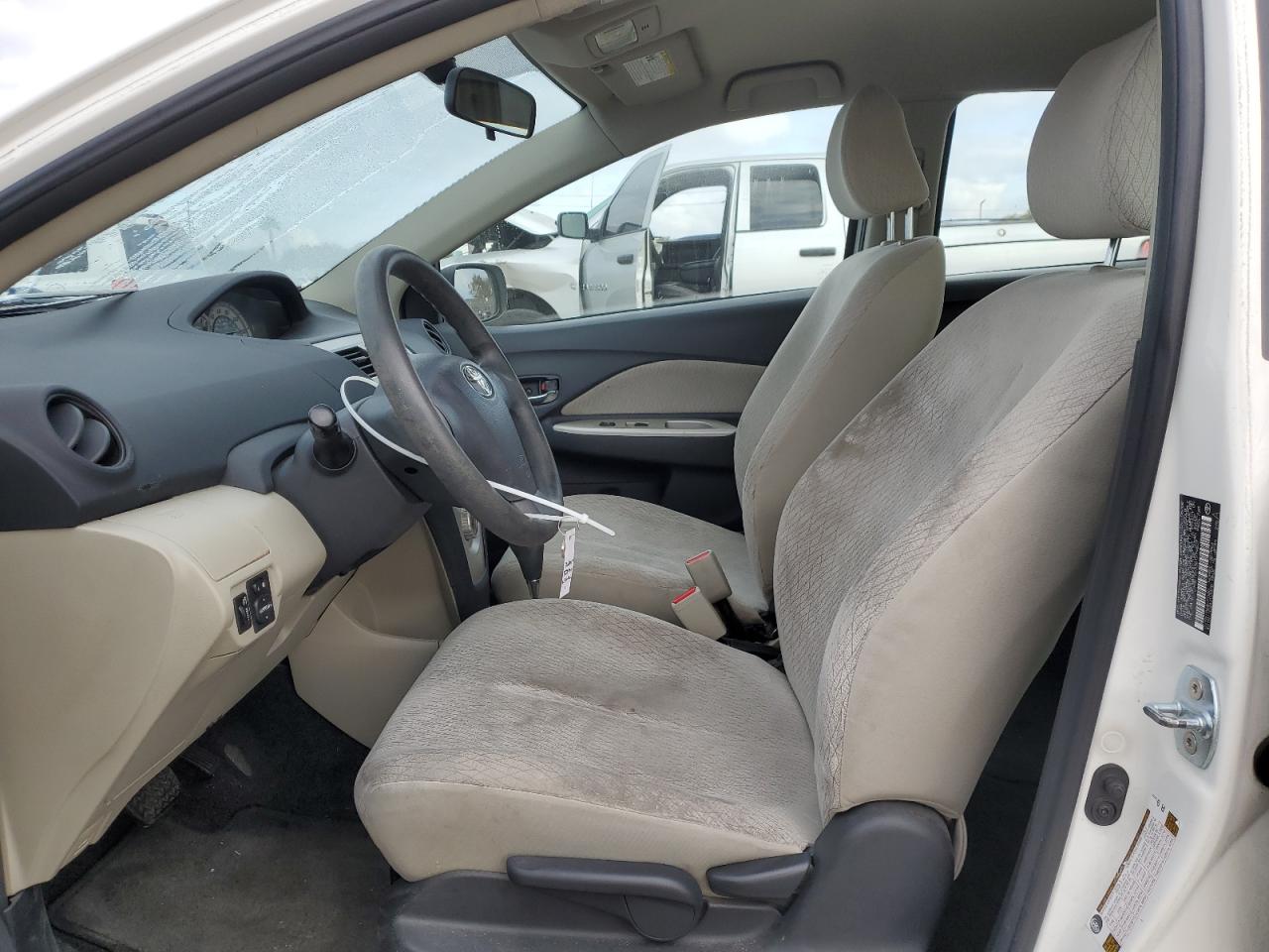 2008 Toyota Yaris VIN JTDBT923381279607 Copart auction photo, rear end damage thumbnail 7