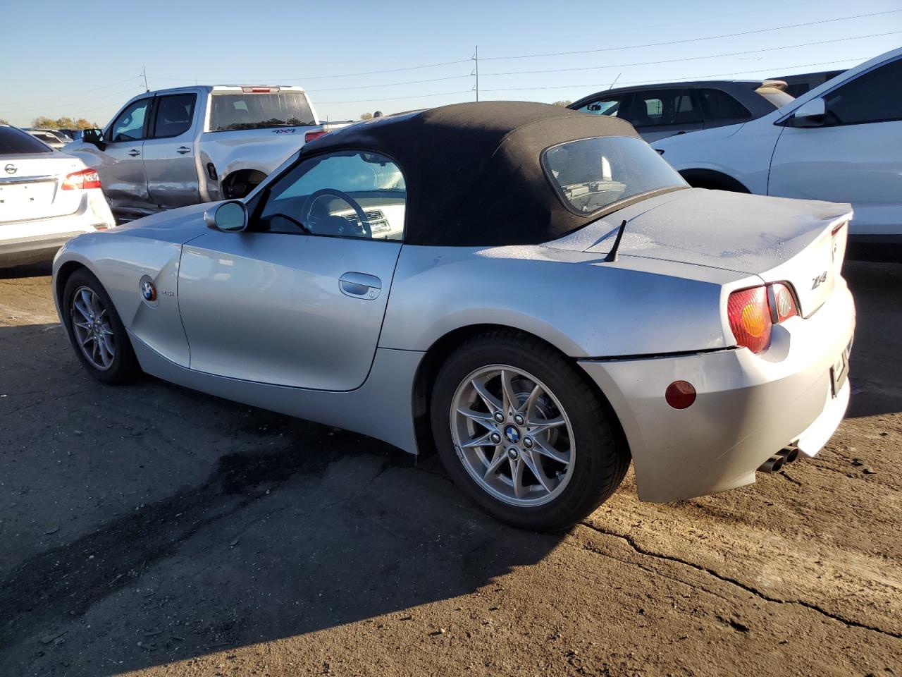 2003 BMW Z4 VIN 4USBT33473LR62955 Copart auction photo, rear end damage thumbnail 2