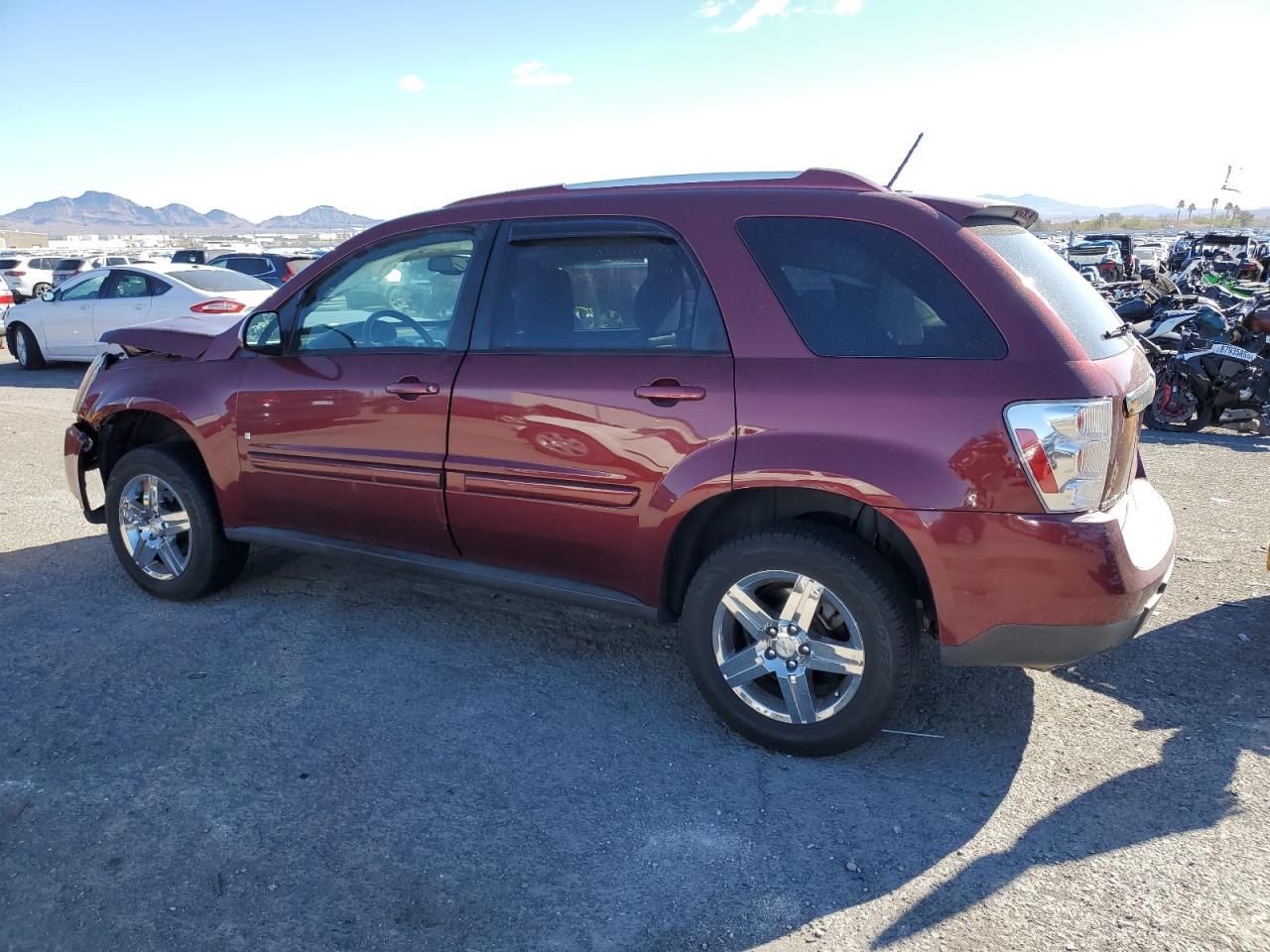 2007 Chevrolet Equinox VIN 2CNDL63F476089287 Copart auction photo, front end damage thumbnail 2