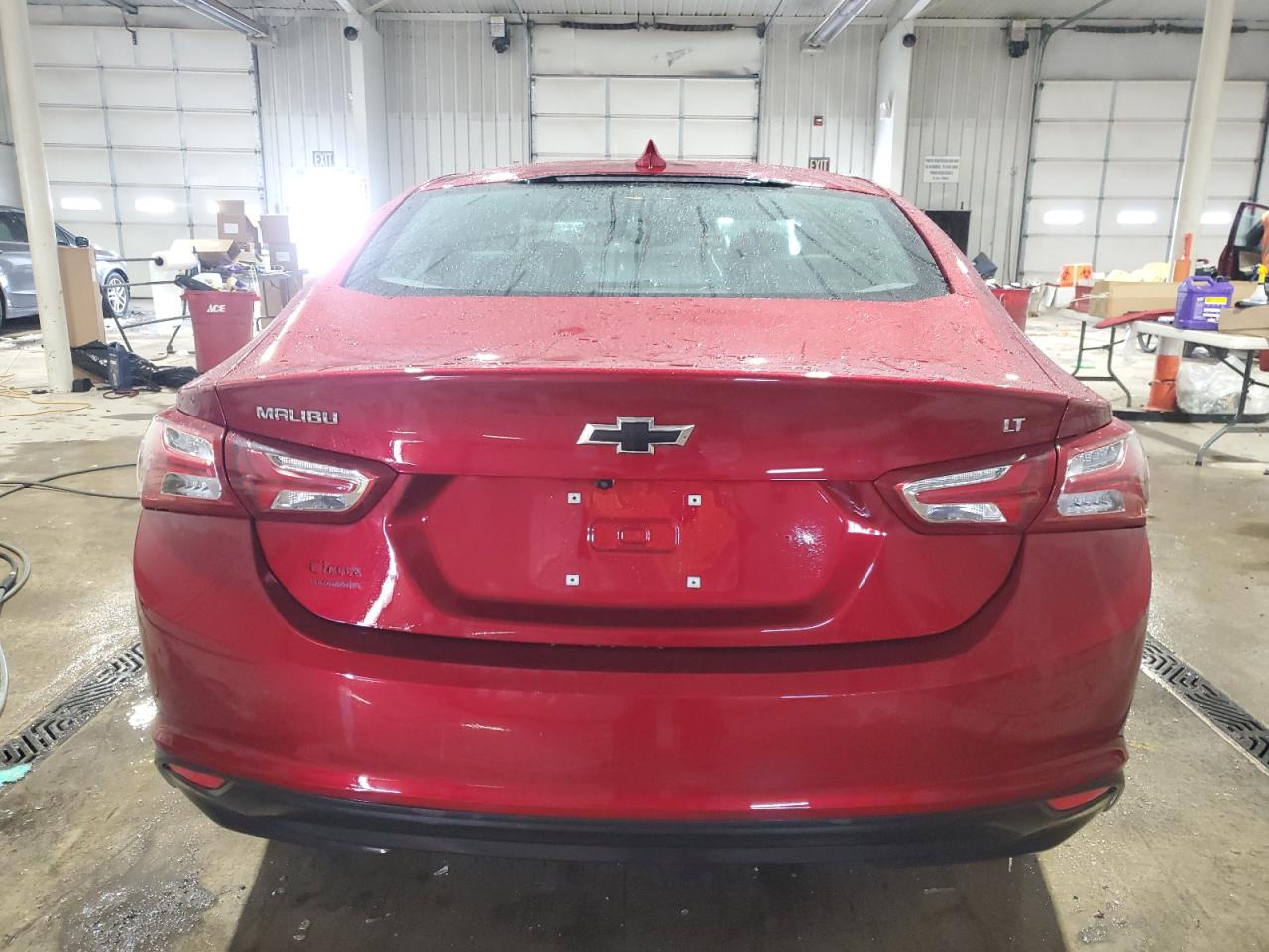 2021 Chevrolet Malibu VIN 1G1ZD5ST8MF032643 Copart auction photo, front end / side damage thumbnail 6