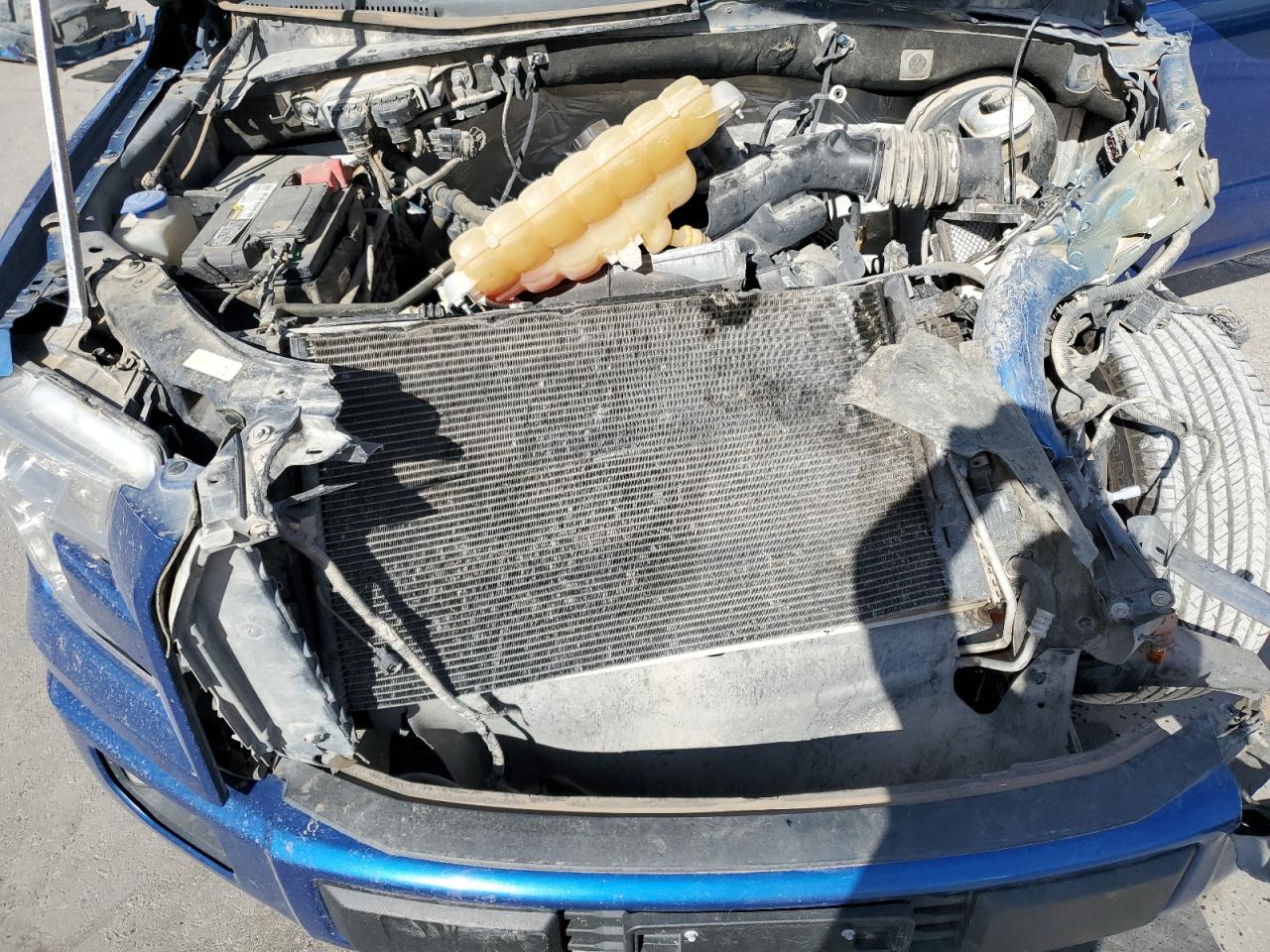 2017 Ford F-150 VIN 1FTEX1CF9HKE55808 Copart auction photo, front end / mechanical damage thumbnail 11