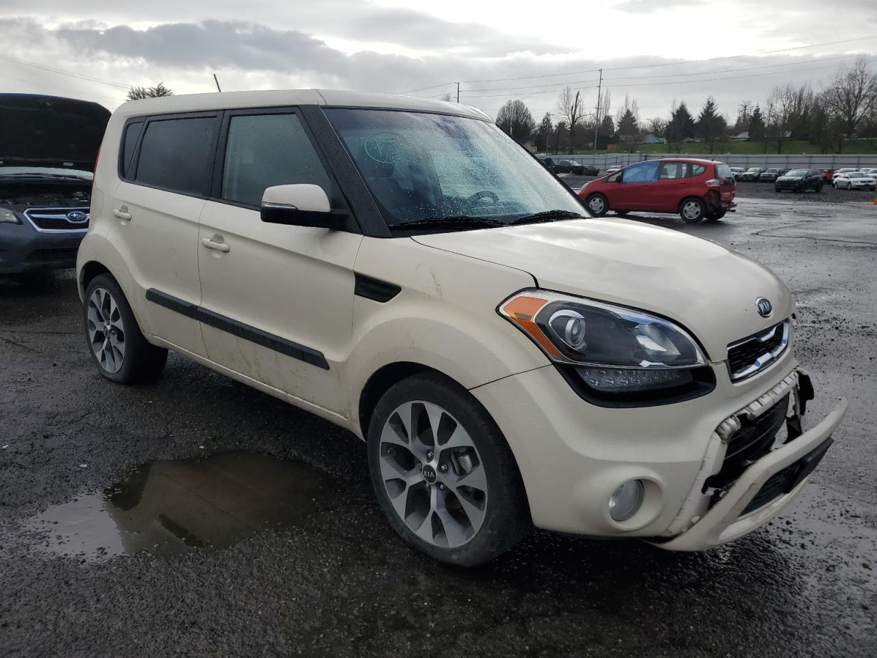 2012 KIA Soul VIN KNDJT2A6XC7392085 Copart auction photo, front end damage thumbnail 4
