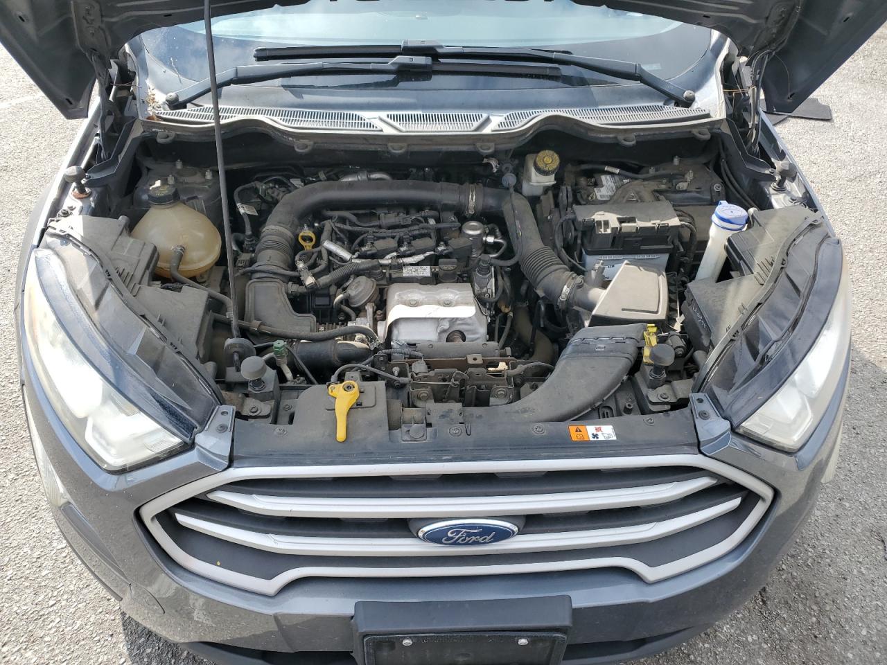 2018 Ford EcoSport VIN MAJ3P1TEXJC220015 Copart auction photo, side damage thumbnail 12
