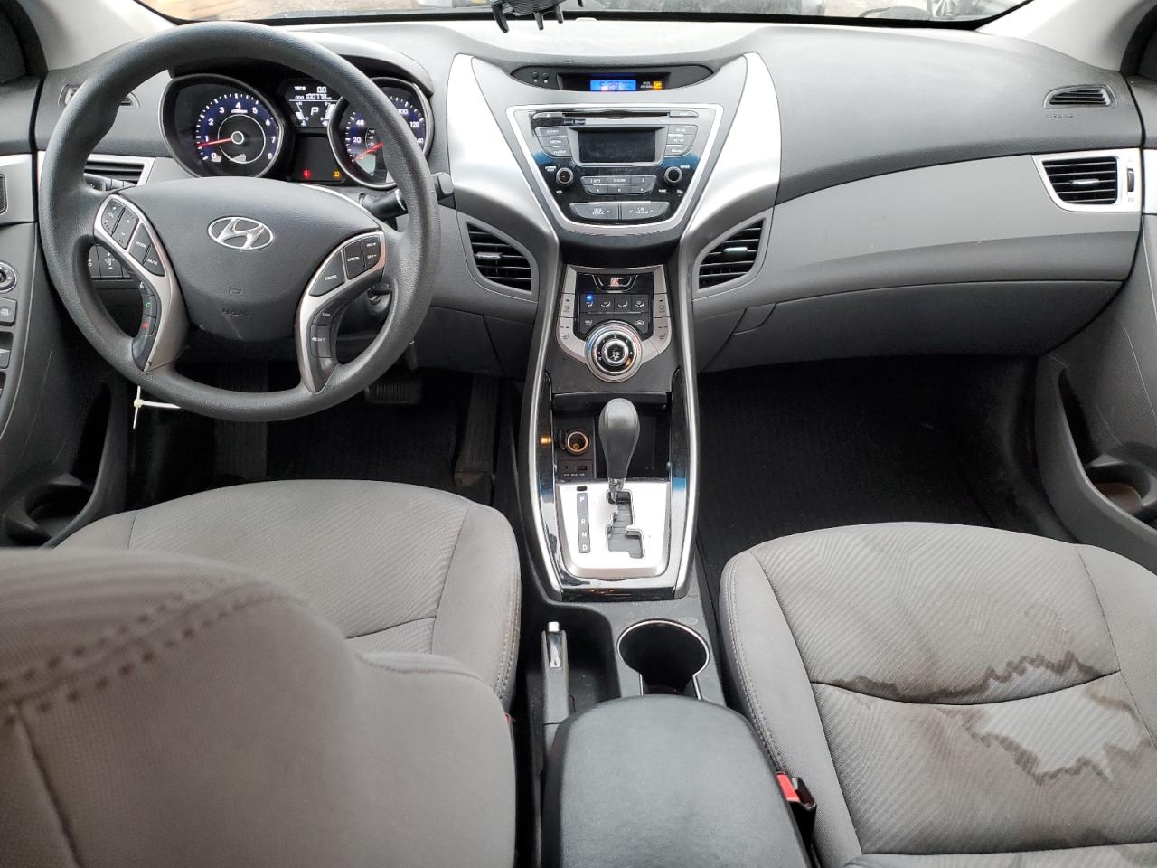2013 Hyundai Elantra VIN 5NPDH4AE3DH393299 Copart auction photo, normal wear damage thumbnail 8
