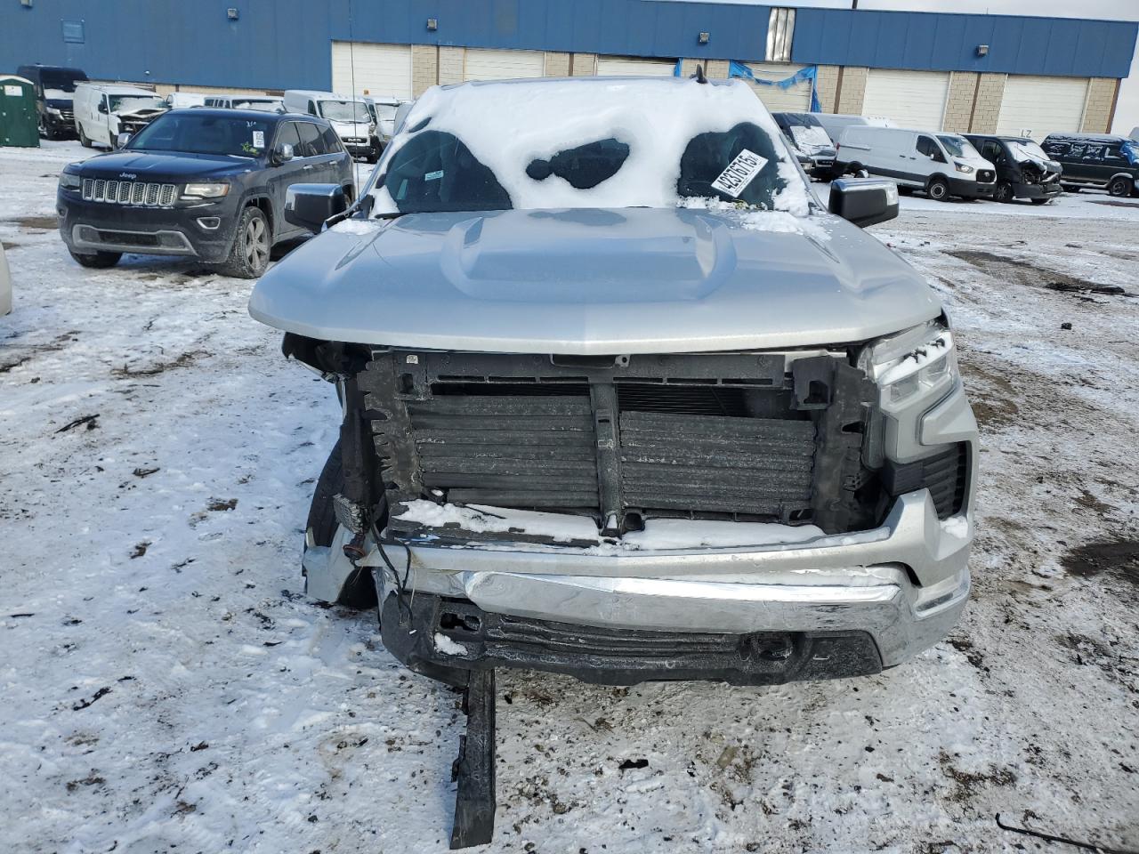 2022 Chevrolet Silverado VIN 3GCPDKEK8NG562773 Copart auction photo, all over damage thumbnail 5