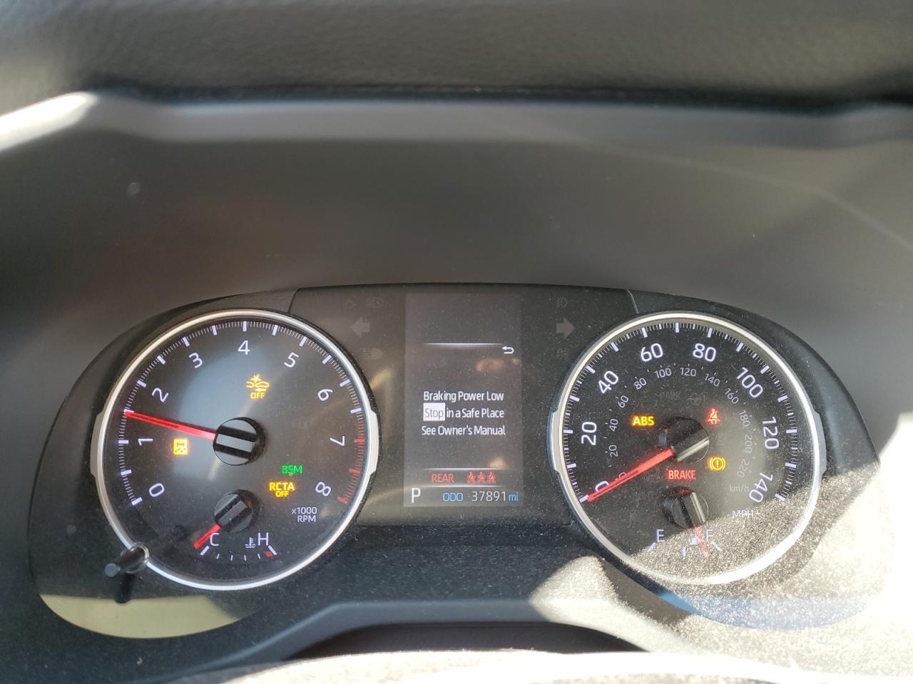 2019 Toyota RAV 4 VIN JTMG1RFV2KD508176 Copart auction photo, rear end damage thumbnail 9