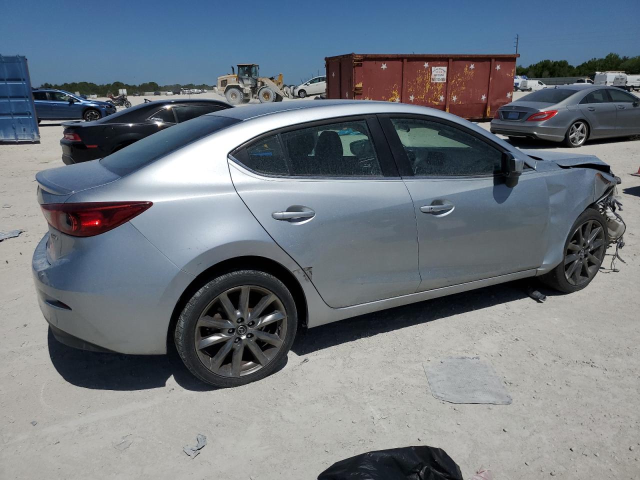2018 Mazda 3 VIN 3MZBN1V30JM217918 Copart auction photo, front end / minor dent/scratches damage thumbnail 3