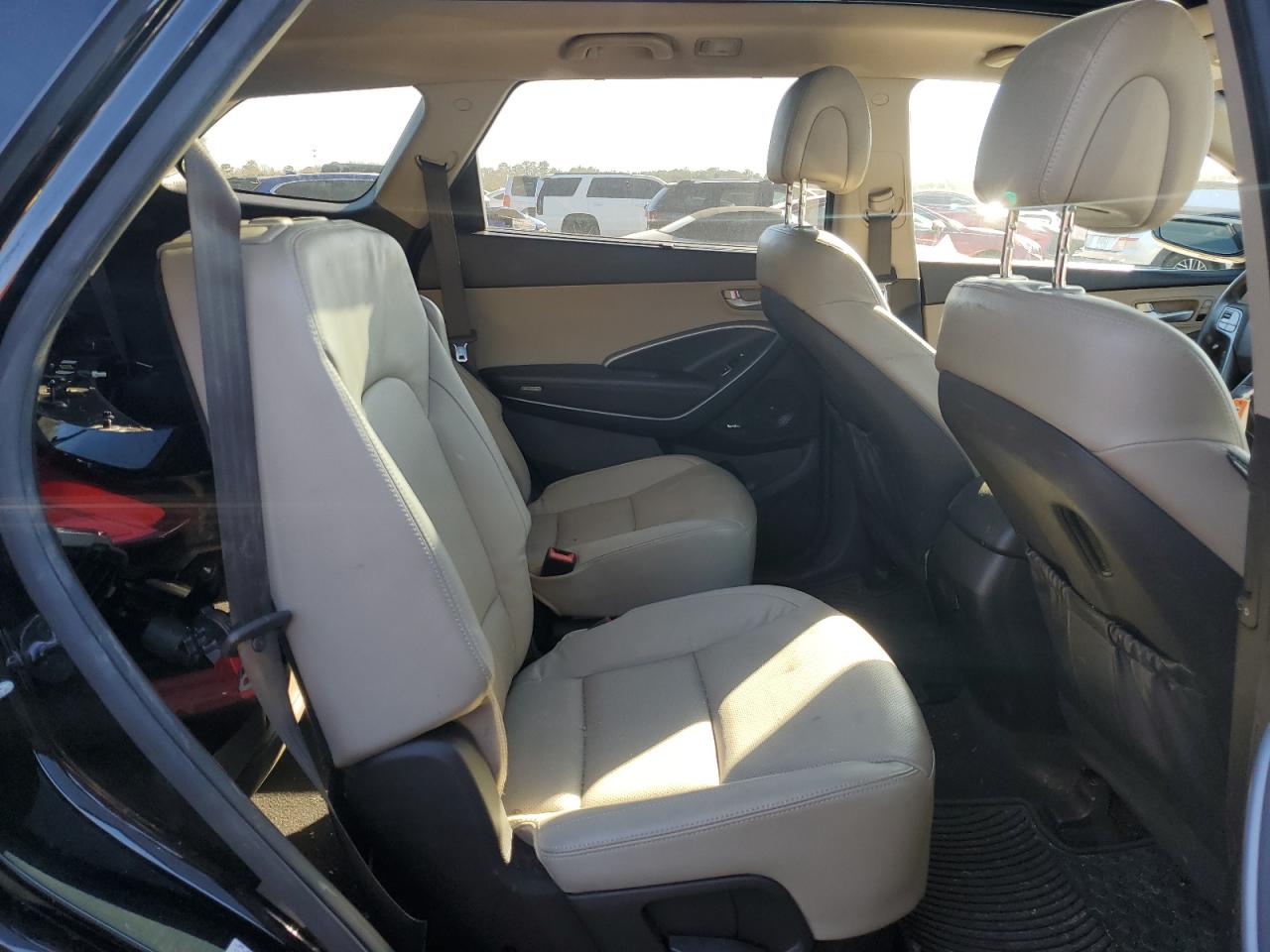 2016 Hyundai Santa Fe VIN KM8SR4HF8GU134929 Copart auction photo, front end / rear end damage thumbnail 10