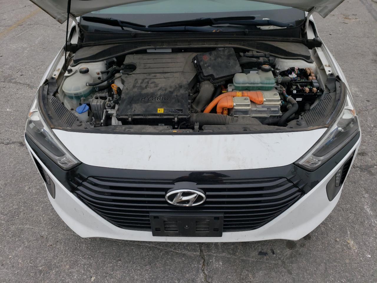 2018 Hyundai IONIQ VIN KMHC75LC1JU074917 Copart auction photo, undercarriage damage thumbnail 12