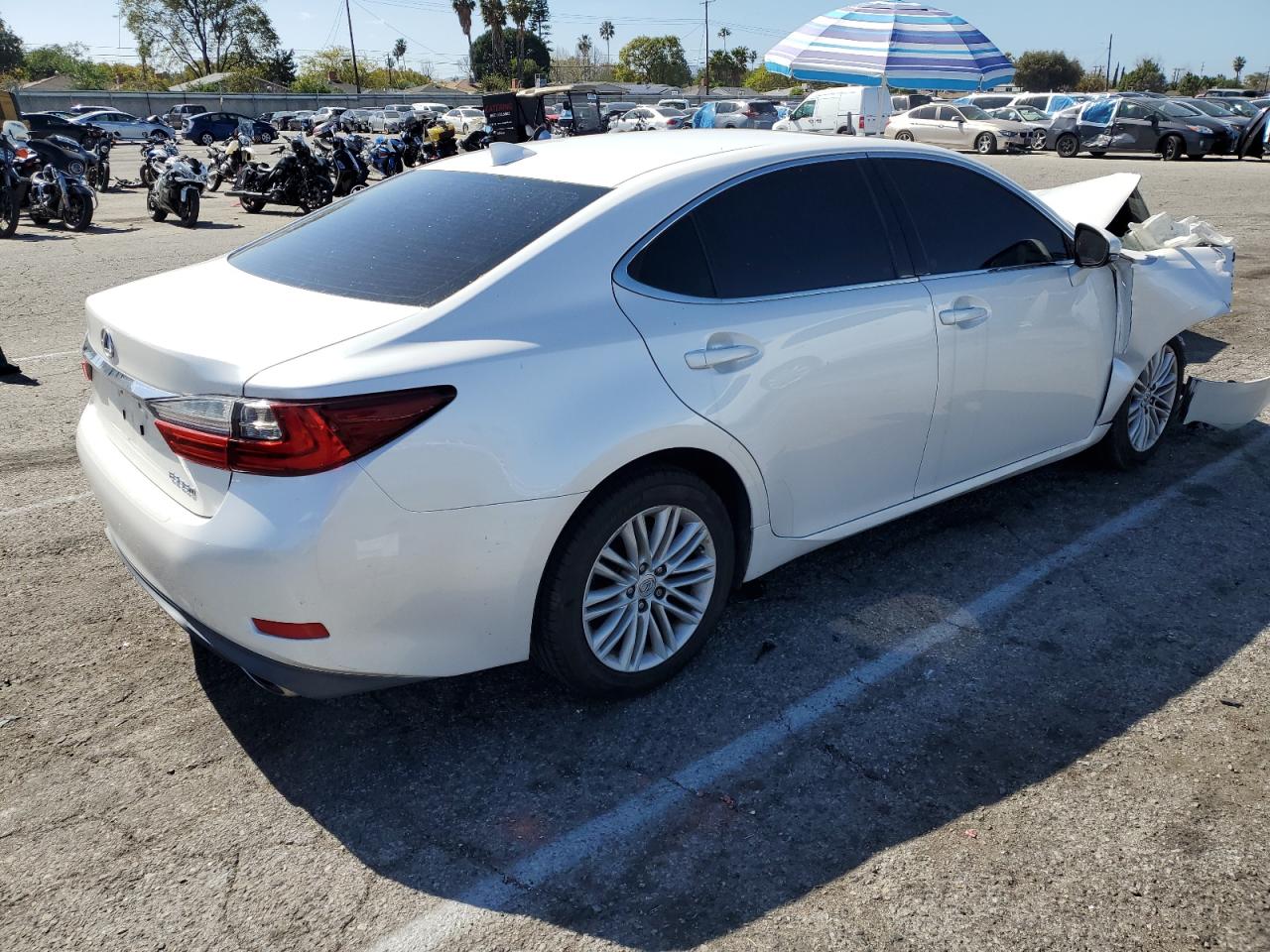 2016 Lexus ES VIN 58ABK1GG4GU031769 Copart auction photo, front end damage thumbnail 3