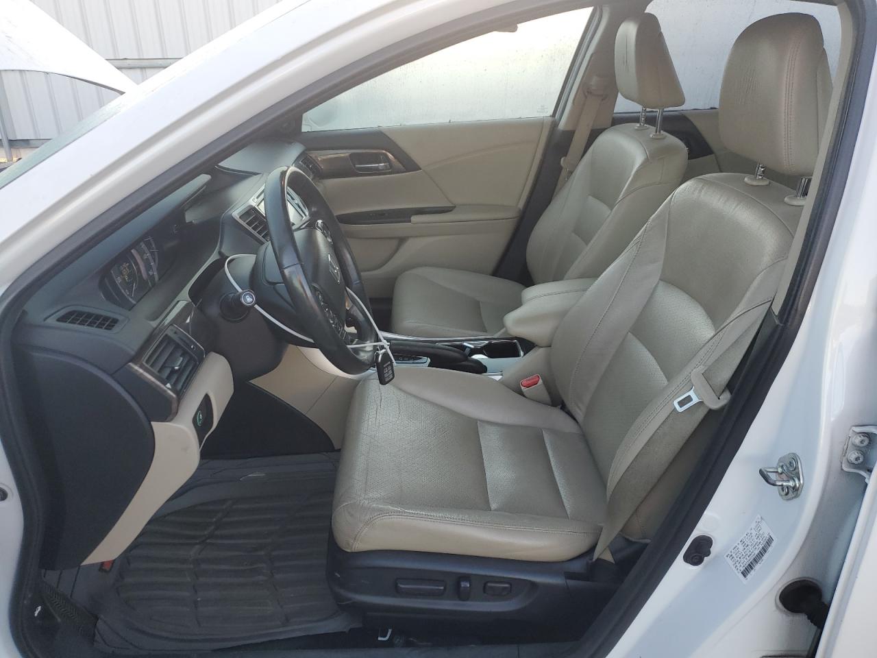 2016 Honda Accord VIN 1HGCR2F89GA035489 Copart auction photo, front end / side damage thumbnail 7