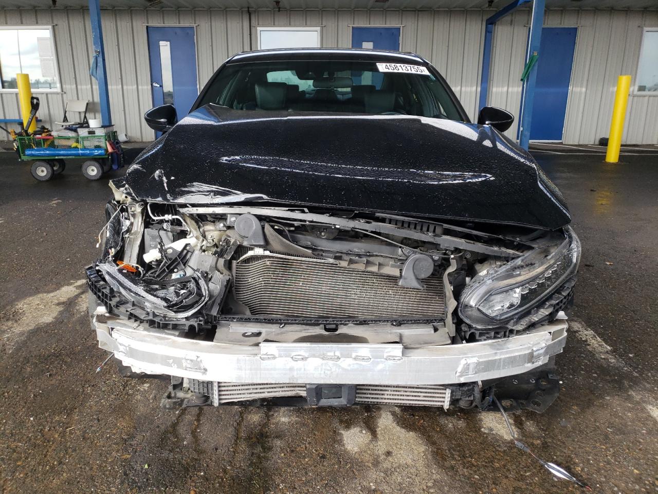 2019 Honda Accord VIN 1HGCV1F39KA171320 Copart auction photo, front end damage thumbnail 5