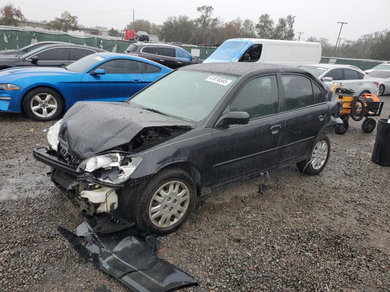 2005 Honda Civic VIN 2HGES16565H519244