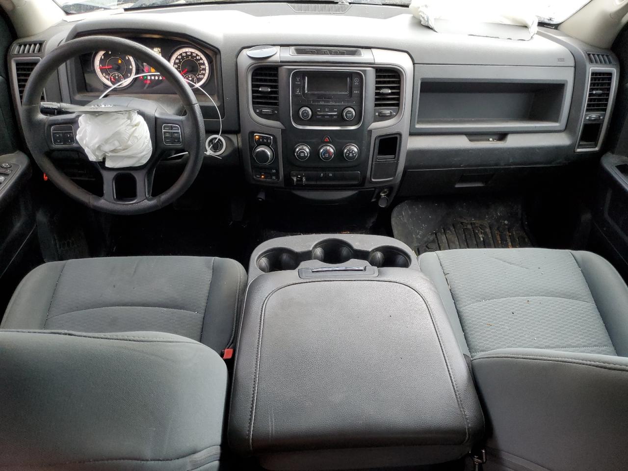 2017 RAM 1500 VIN 1C6RR7FT4HS839972 Copart auction photo, front end / top/roof damage thumbnail 8