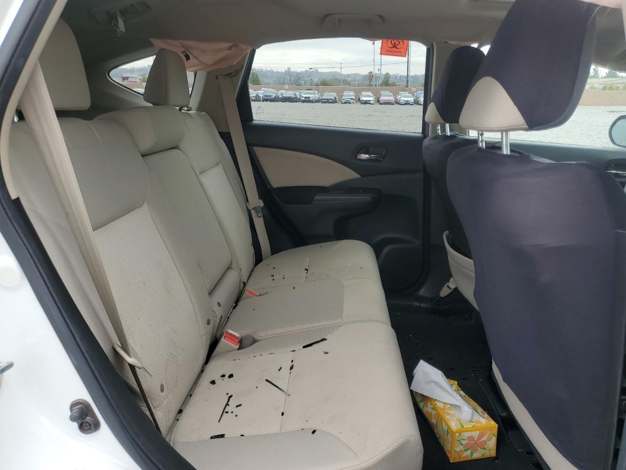 2015 Honda CR-V VIN 5J6RM3H53FL017972 Copart auction photo, all over damage thumbnail 11