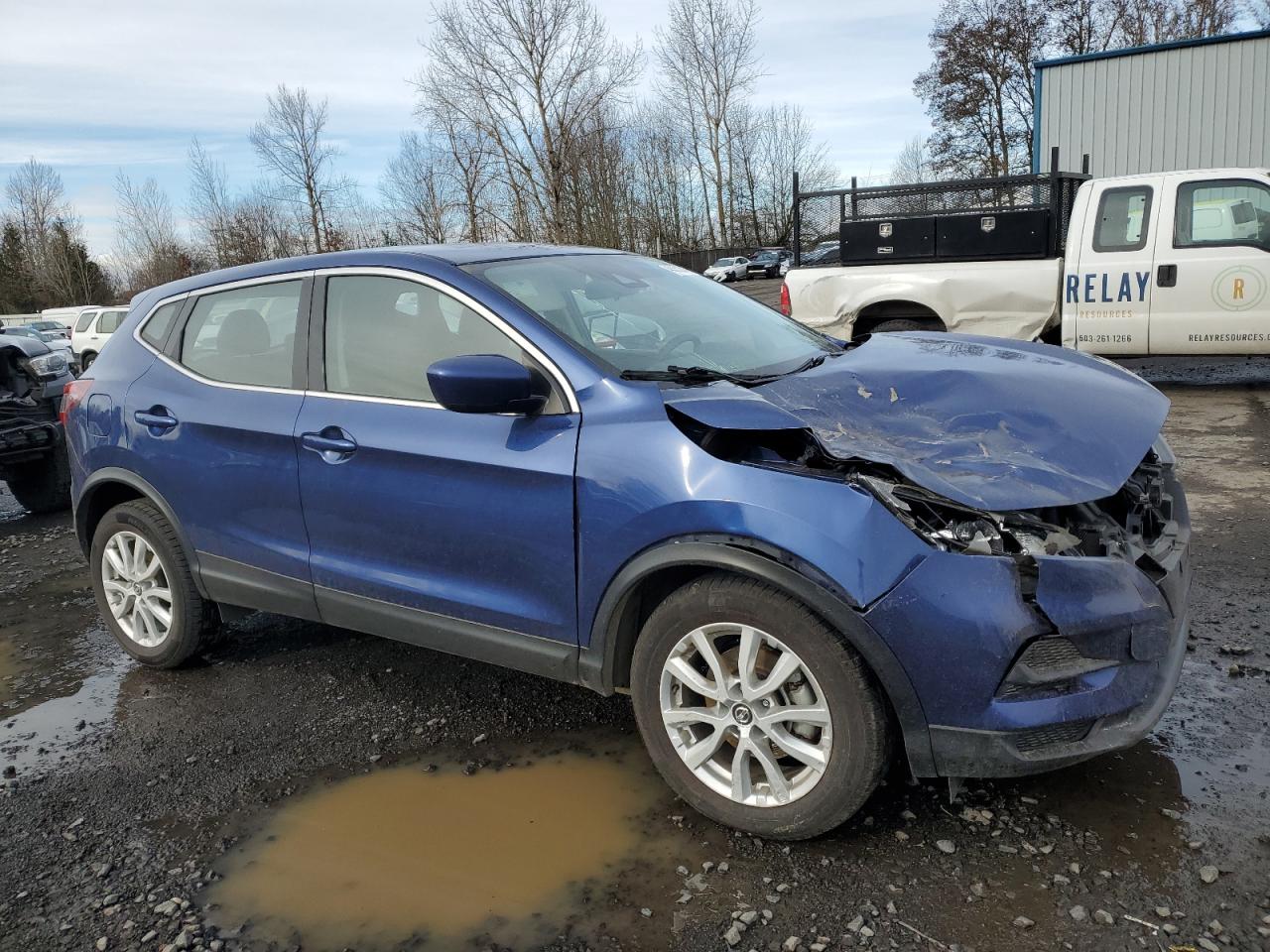 2021 Nissan Rogue VIN JN1BJ1AW0MW430325 Copart auction photo, front end damage thumbnail 4