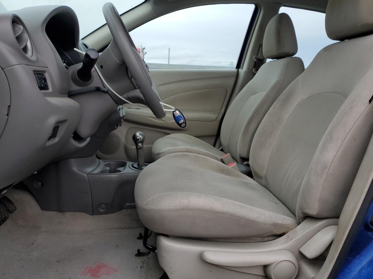2013 Nissan Versa VIN 3N1CN7AP2DL888832 Copart auction photo, front end / side damage thumbnail 7