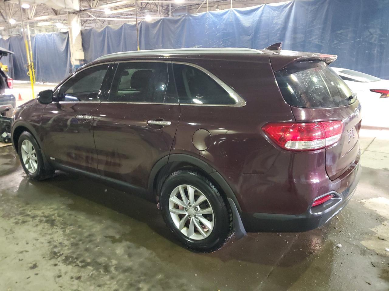 2017 KIA Sorento VIN 5XYPGDA38HG285921 Copart auction photo, undercarriage / minor dent/scratches damage thumbnail 2