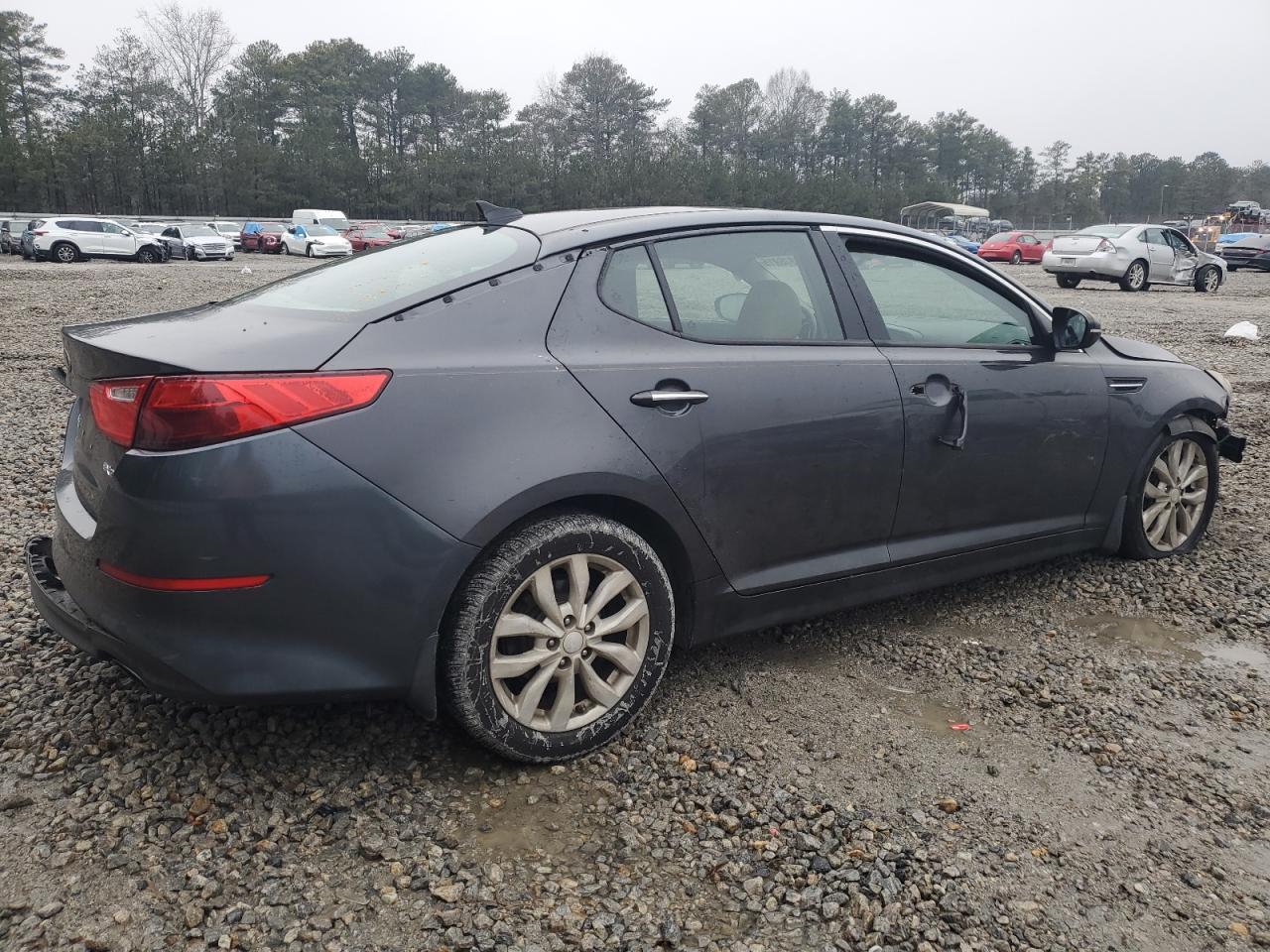 2015 KIA Optima VIN 5XXGN4A77FG493850 Copart auction photo, all over damage thumbnail 3