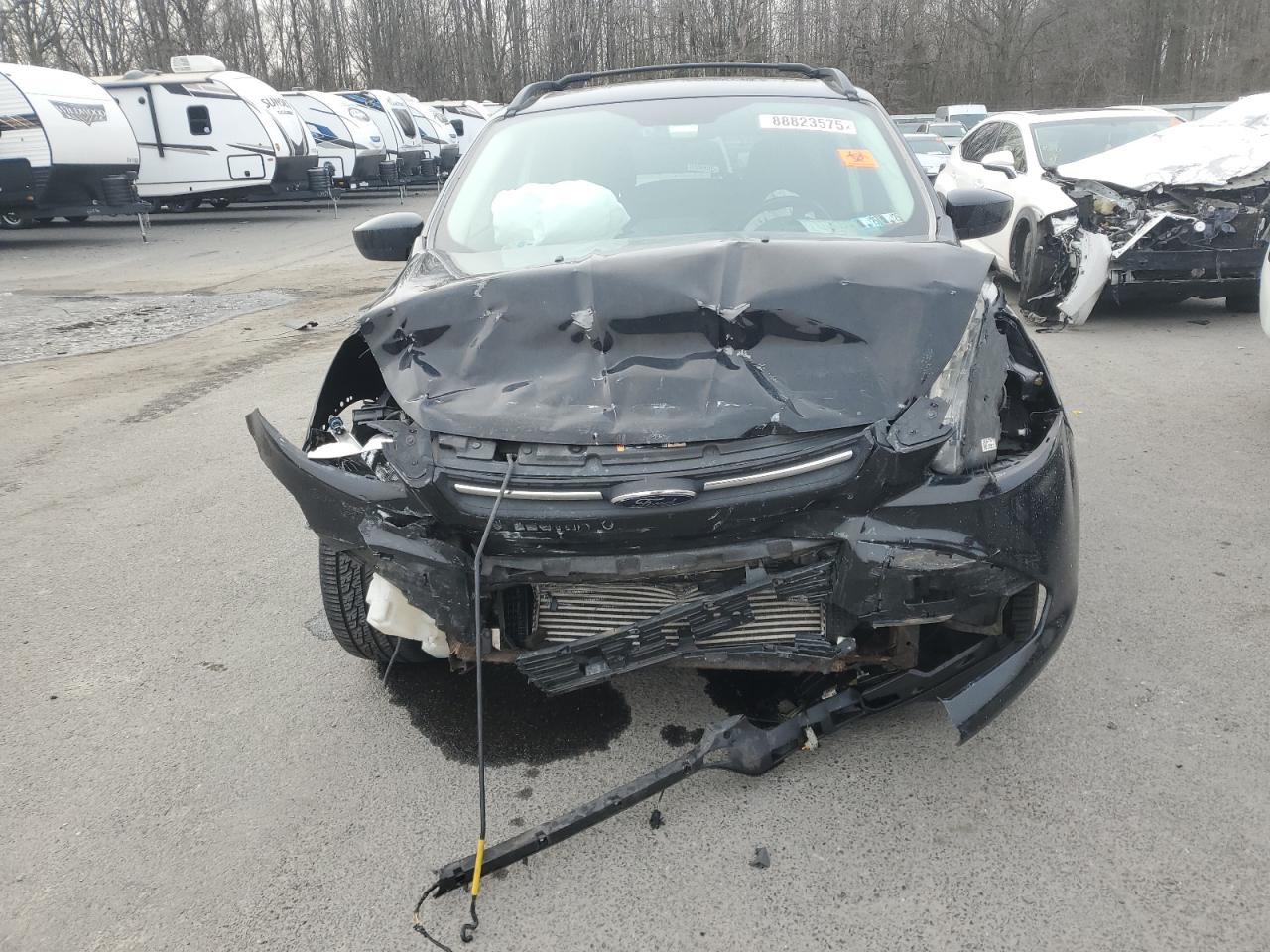 2016 Ford Escape VIN 1FMCU9GX5GUB78669 Copart auction photo, front end / mechanical damage thumbnail 5
