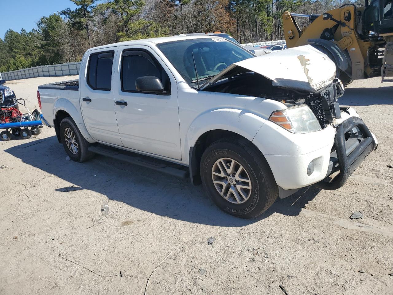2015 Nissan Navara (Frontier) VIN 1N6AD0ER3FN744992 Copart auction photo, front end / rear end damage thumbnail 4