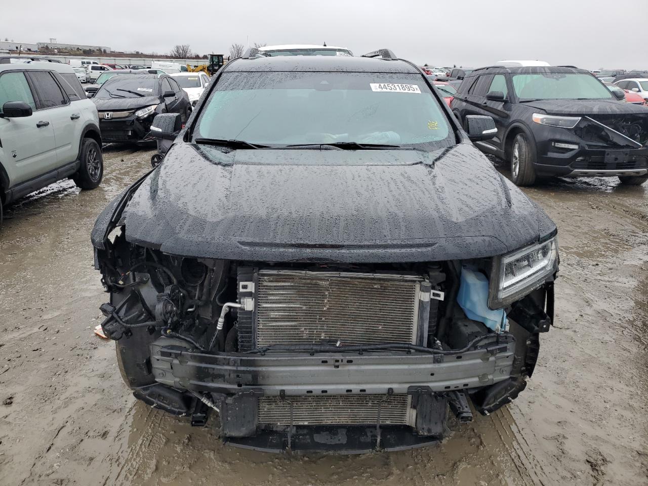 2021 GMC Acadia VIN 1GKKNKLS9MZ174576 Copart auction photo, front end damage thumbnail 5
