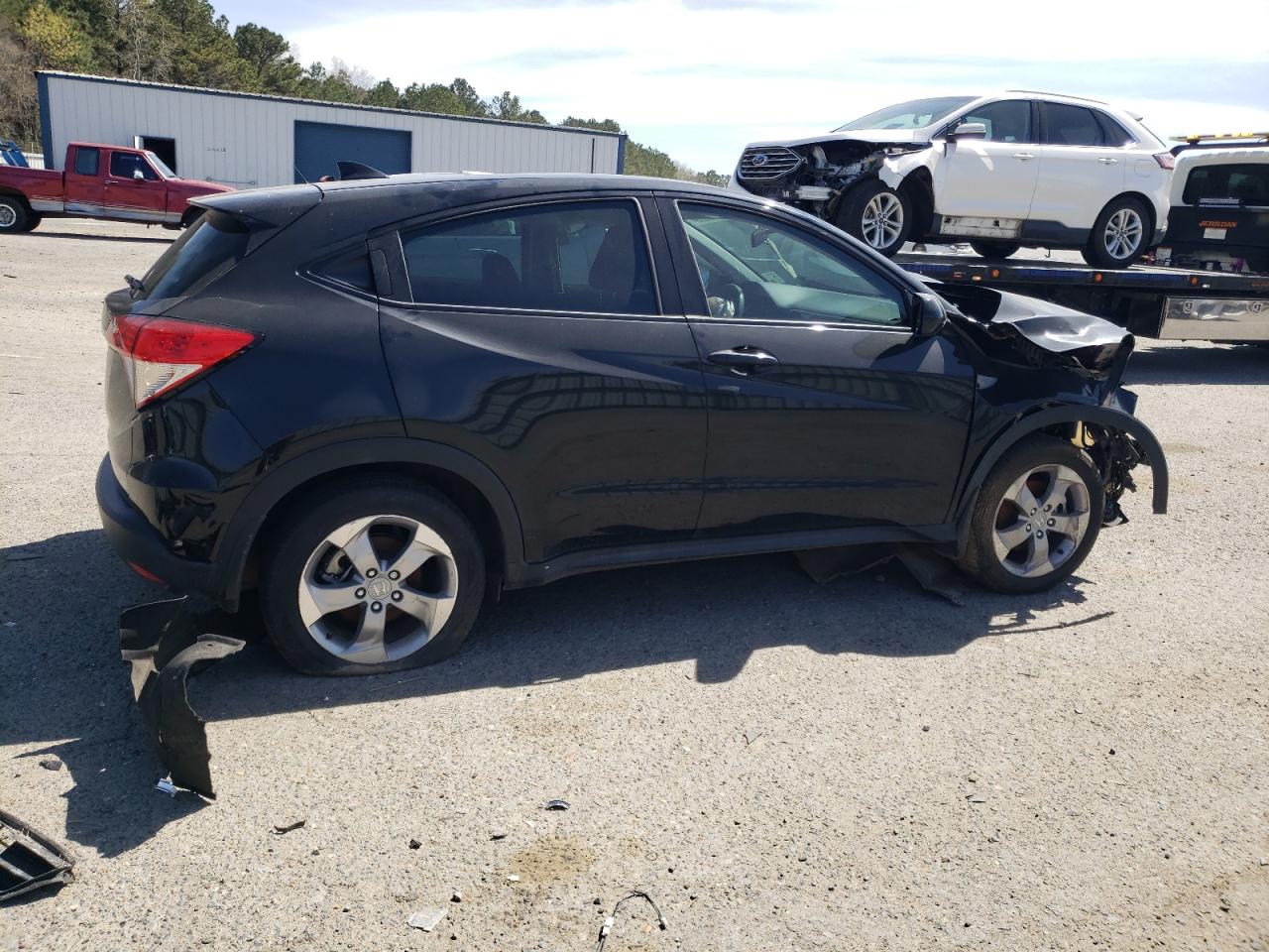 2021 Honda HR-V VIN 3CZRU5H37MM724529 Copart auction photo, front end damage thumbnail 3