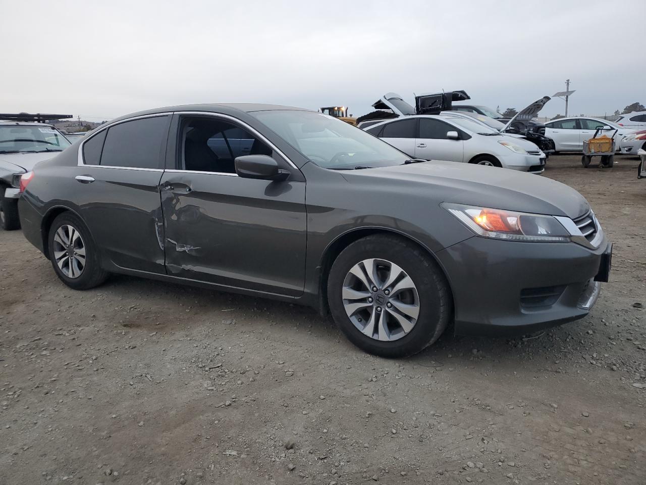 2014 Honda Accord VIN 1HGCR2F35EA127202 Copart auction photo, rear end / side damage thumbnail 4