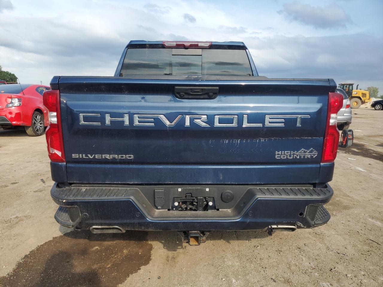 2022 Chevrolet Silverado VIN 1GCUDJEL6NZ516168 Copart auction photo, all over damage thumbnail 6
