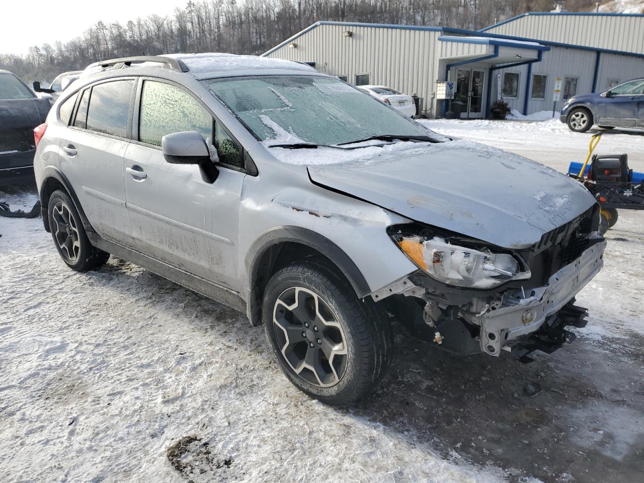 2013 Subaru XV VIN JF2GPAGC1D2213034 Copart auction photo, front end / side damage thumbnail 4