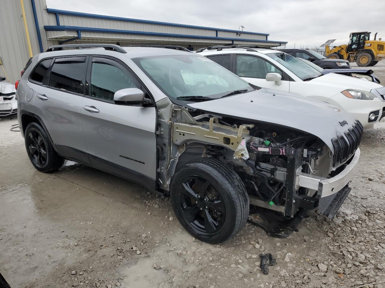 2015 Jeep Grand Cherokee VIN 1C4PJMCB0FW746132 Copart auction photo, front end damage thumbnail 4