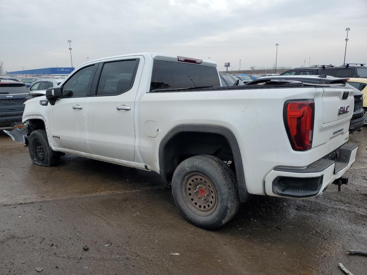 2021 GMC Sierra VIN 3GTU9EET0MG445931 Copart auction photo, front end damage thumbnail 2