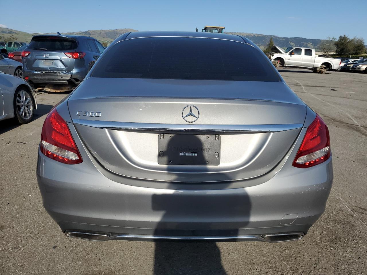 2015 Mercedes-Benz C-klasse VIN 55SWF4JB3FU069404 Copart auction photo, side damage thumbnail 6
