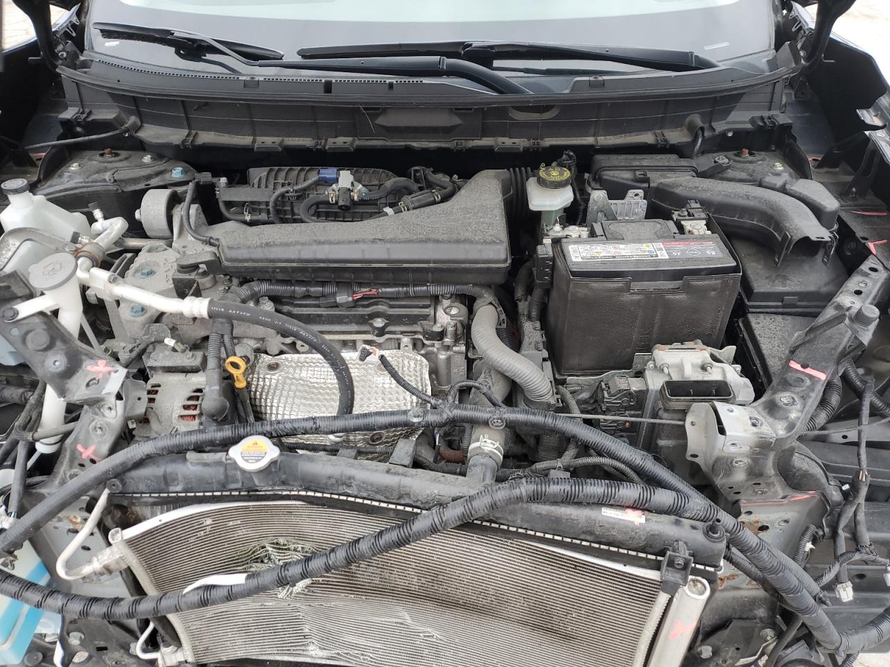 2019 Nissan Rogue VIN JN8AT2MV1KW385327 Copart auction photo, front end damage thumbnail 13