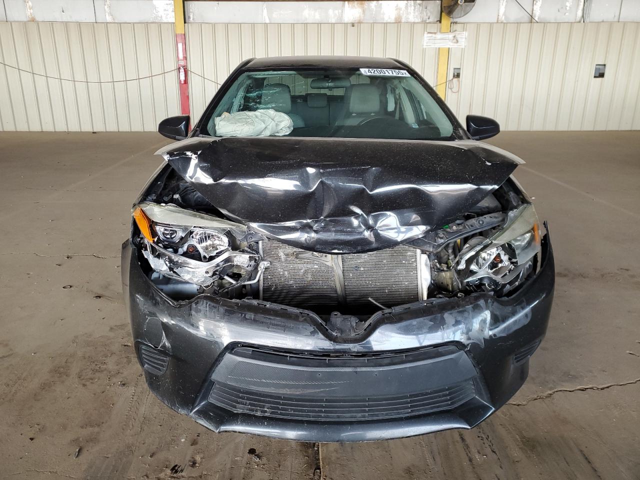 2014 Toyota Corolla VIN 5YFBURHE5EP134341 Copart auction photo, all over damage thumbnail 5