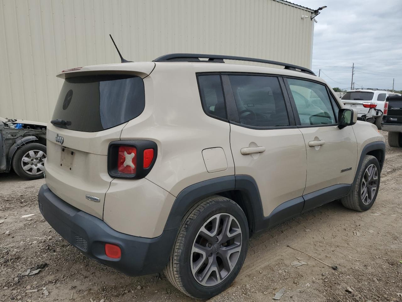 2015 Jeep Renegade VIN ZACCJABT0FPB30242 Copart auction photo, rear end / minor dent/scratches damage thumbnail 3