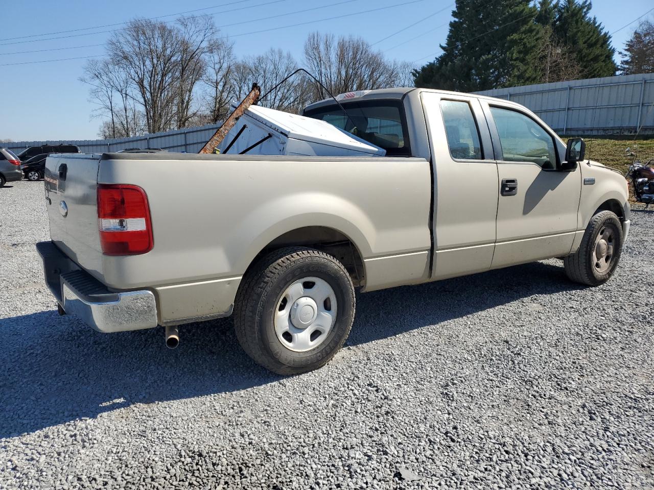 2007 Ford F-150 VIN 1FTRX12W17NA57024 Copart auction photo, side damage thumbnail 3