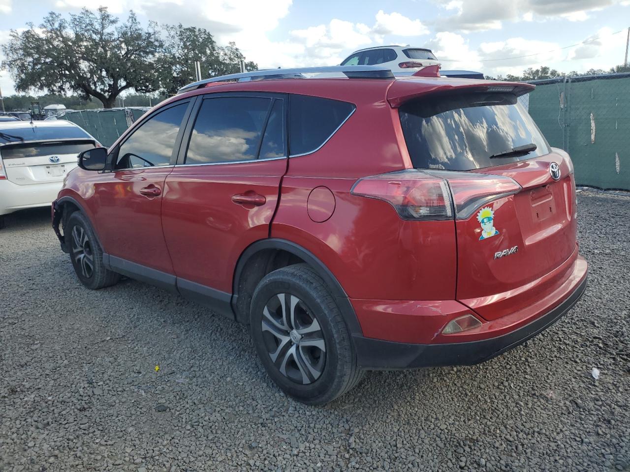 2017 Toyota RAV 4 VIN JTMZFREV7HJ122830 Copart auction photo, front end damage thumbnail 2