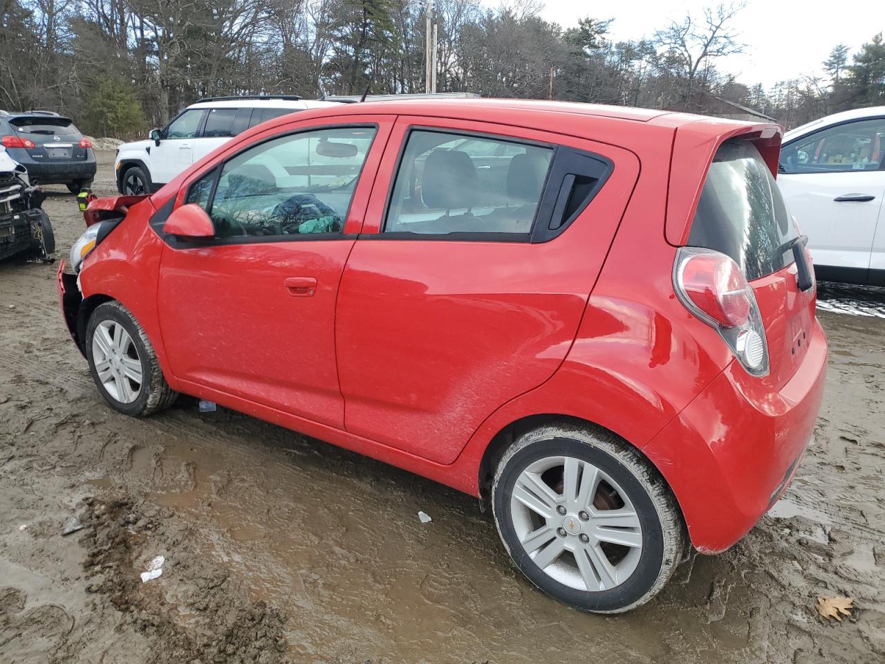 2014 Chevrolet Spark VIN KL8CD6S93EC534513 Copart auction photo, front end damage thumbnail 2