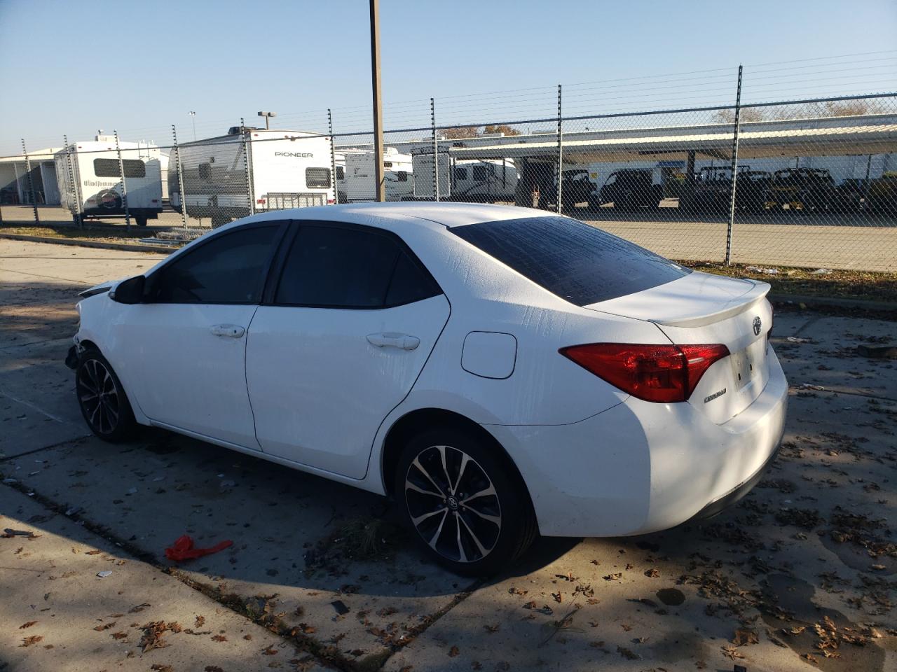 2017 Toyota Corolla VIN 2T1BURHE1HC860119 Copart auction photo, front end damage thumbnail 2