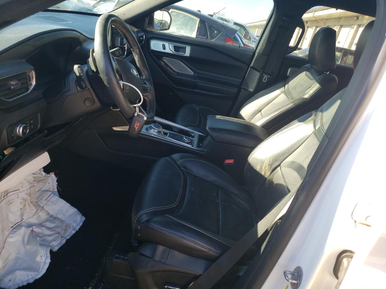 2020 Ford Explorer VIN 1FM5K8GC0LGC25623 Copart auction photo, front end / undercarriage damage thumbnail 7