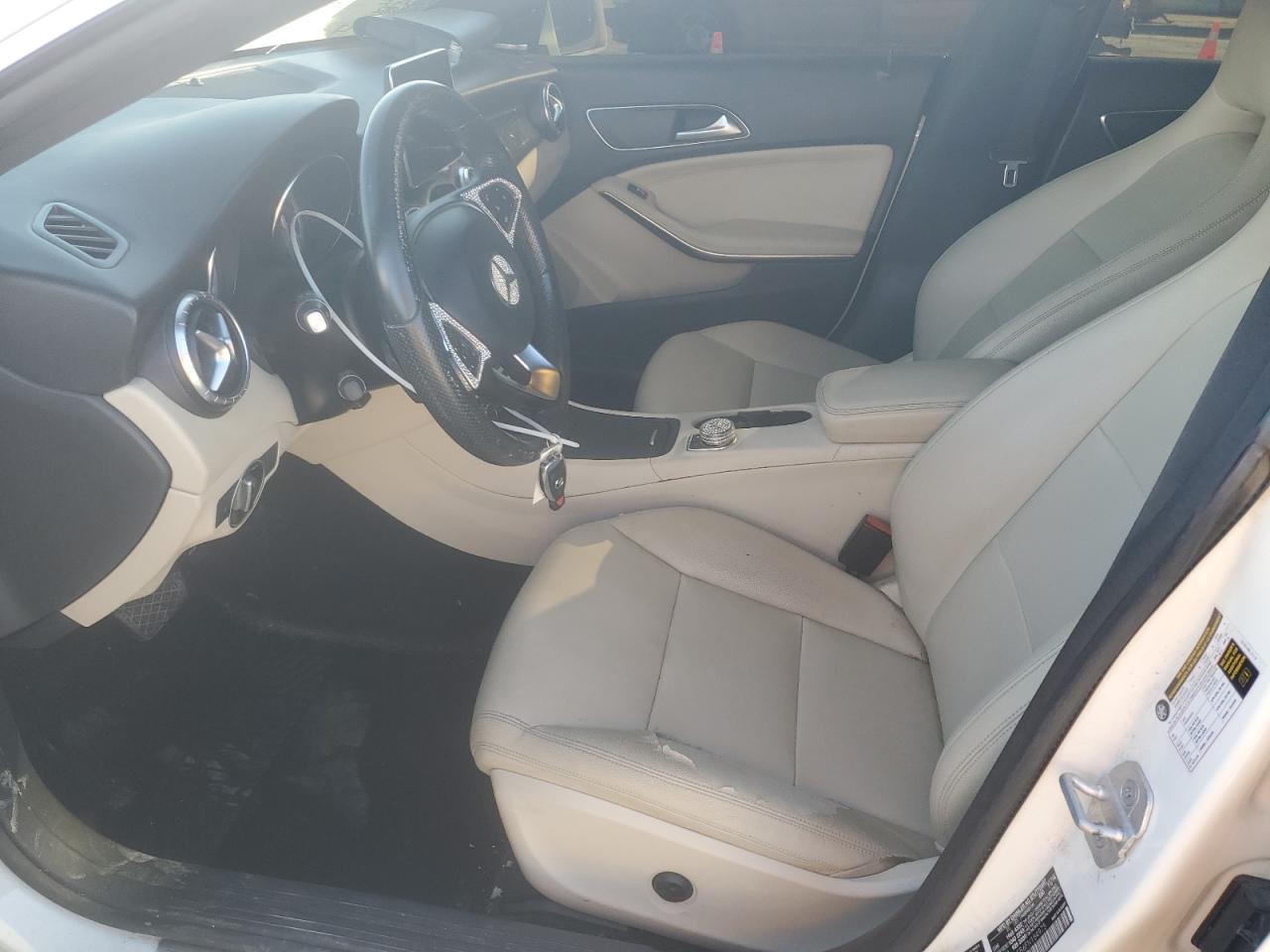 2015 Mercedes-Benz CLA-klasse VIN WDDSJ4EB6FN164975 Copart auction photo, front end / undercarriage damage thumbnail 7