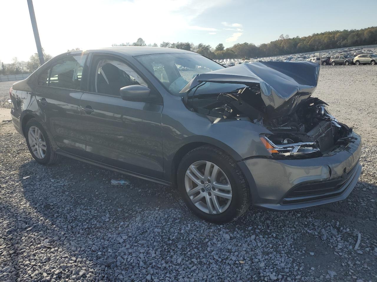 2018 Volkswagen Jetta VIN 3VW2B7AJXJM222804 Copart auction photo, front end / minor dent/scratches damage thumbnail 4