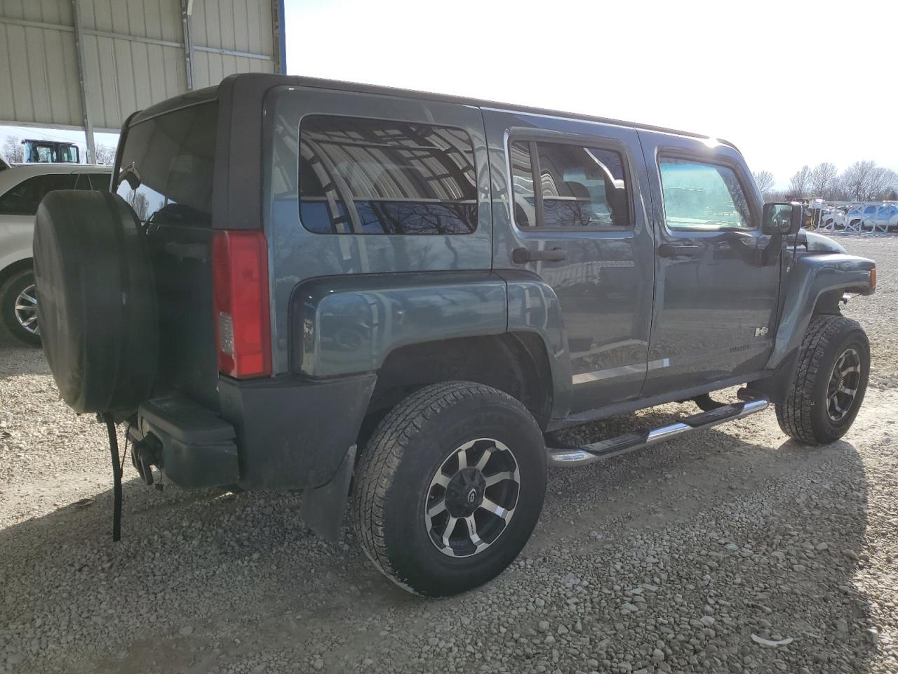 2007 Hummer H3 VIN 5GTDN13E678229710 Copart auction photo, front end damage thumbnail 3