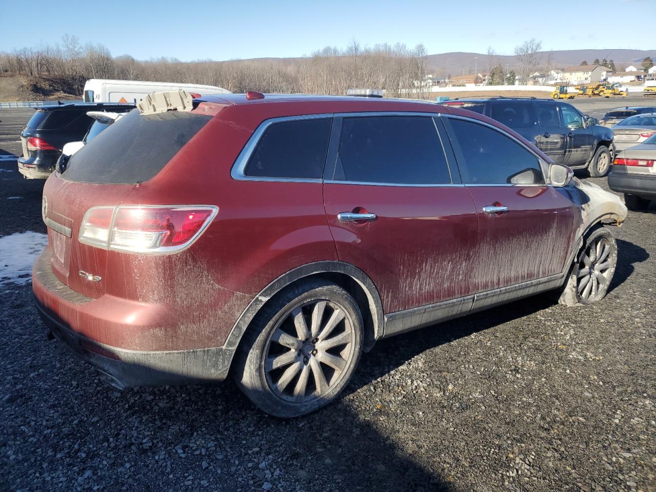 2009 Mazda CX-9 VIN JM3TB28A890180543 Copart auction photo, burn / burn - interior damage thumbnail 3